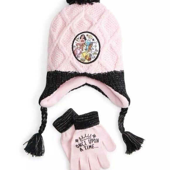 Set of 2 BERKSHIRE Little Girls Little Kid (4-6X) Princess Hat & Gloves Set - Picture 11 of 11